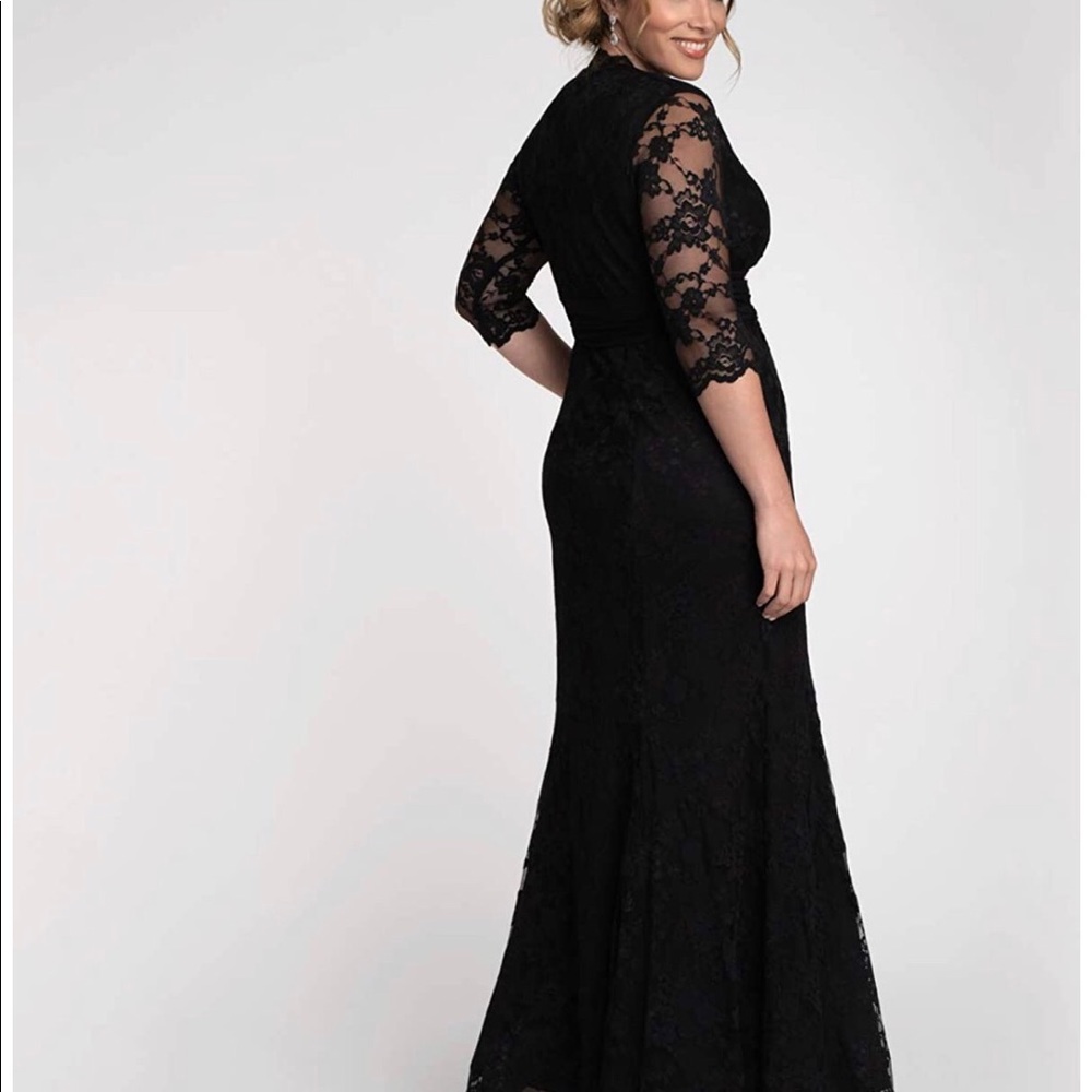 Formal Floor Length Lace Dress
